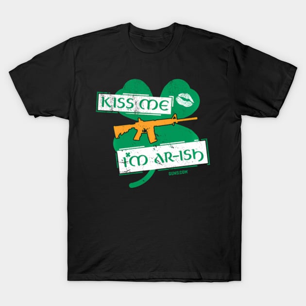 Kiss Me I'M Ar-Ish W C - St. Patrick'S Day T-Shirt by Ro Go Dan